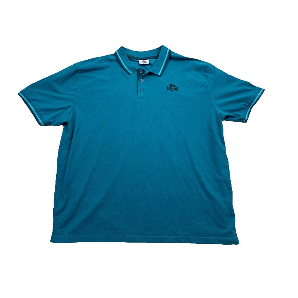 Lonsdale London Men's Blue Polo Shirt Size 4XL